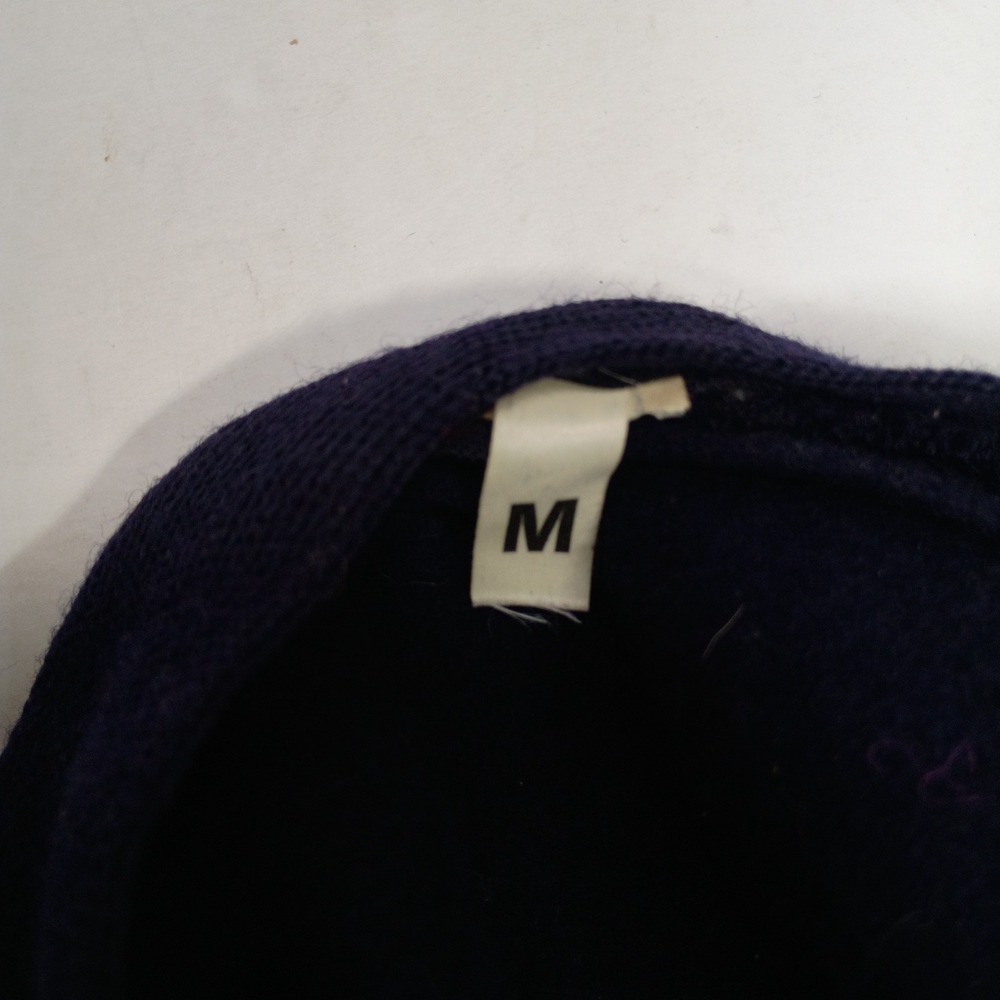 Kangol 504 Earlap Wool Cap Brown Medium Made in England Ribbed Earflaps Vintage - Picture 8 of 10